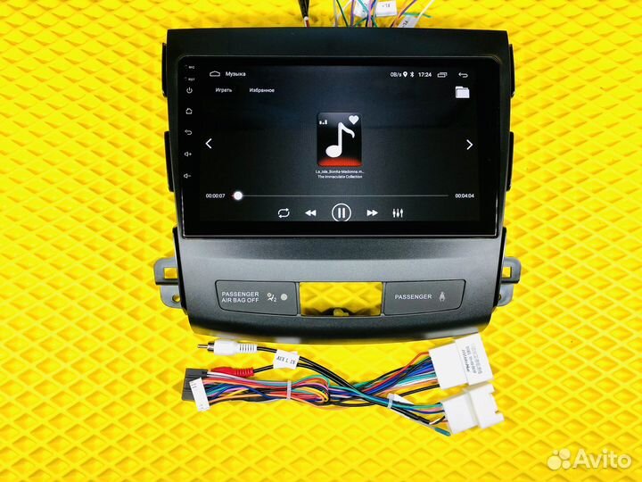Магнитола штатная на android Mitsubishi Outlander