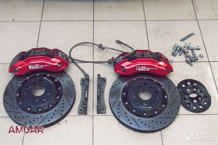 Тормозная система Subaru Impreza 356 мм 6pot