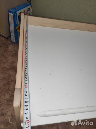 Растущий стол, парта IKEA Flisat (икея) с ящиками