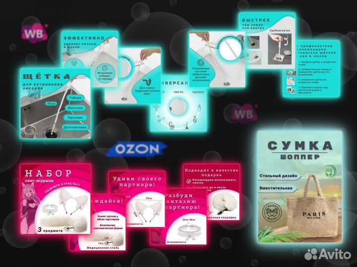 Инфографика для маркетплейсов