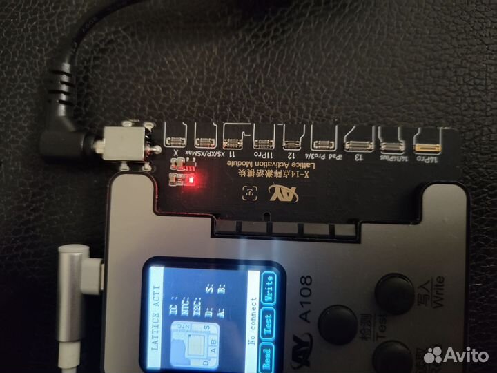 AY a108 плата прошивки Face ID iPhone X-14