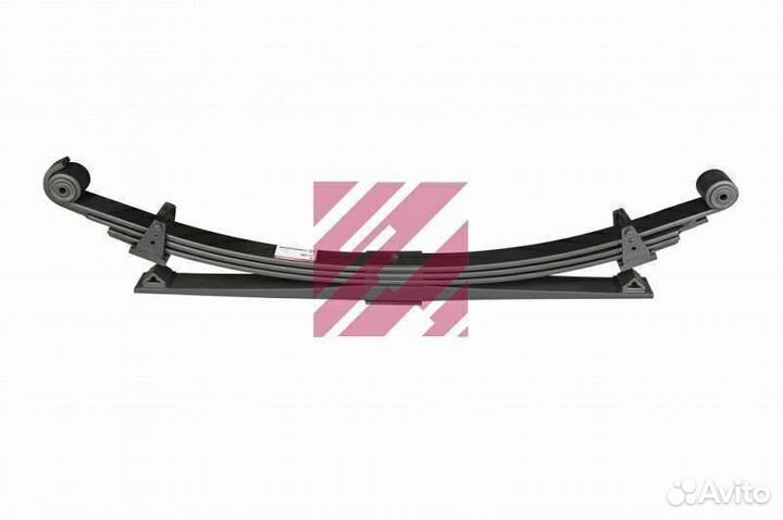 Рессора задняя ман 4-х листовая S16