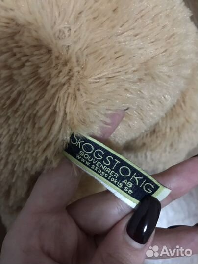 Плюшевая игрушка лось skogstokig