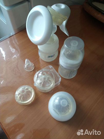 Молокоотсос ручной, бутылочка, соски