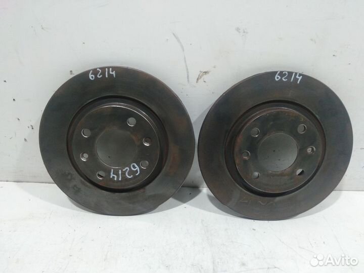 Диск тормозной передний не вентилируемый 301 13