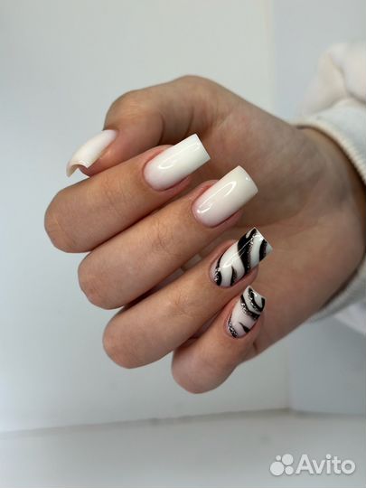 Маникюр гель лак