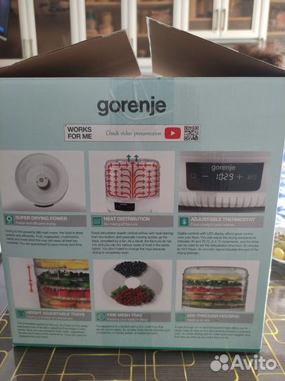 Сушилка для овощей и фруктов новая