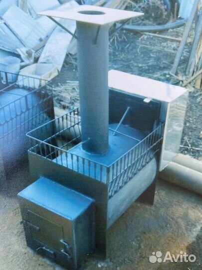 Печь для бани универсальная