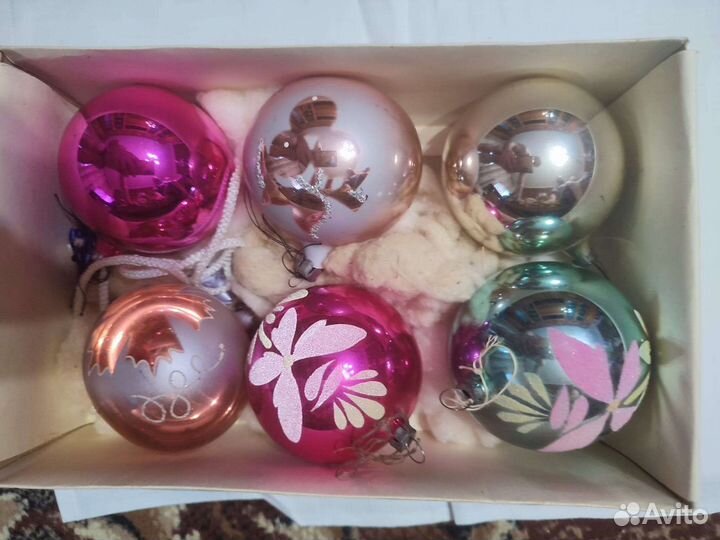 Ёлочные игрушки СССР