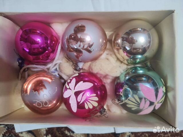 Ёлочные игрушки СССР