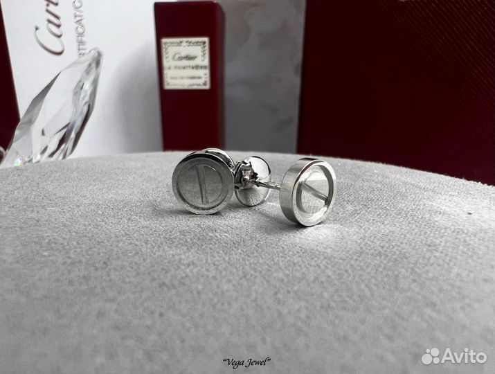 Серьги Cartier Love