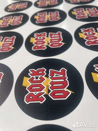 Наклейки, этикетки, изготовление