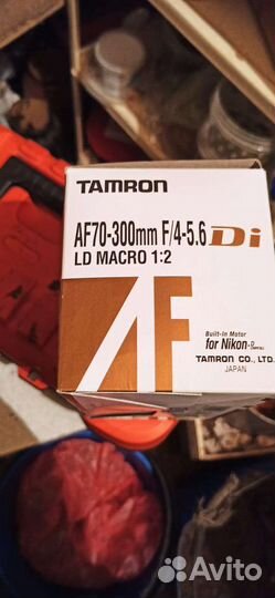 Объектив tamron для nikon 70-300 mm