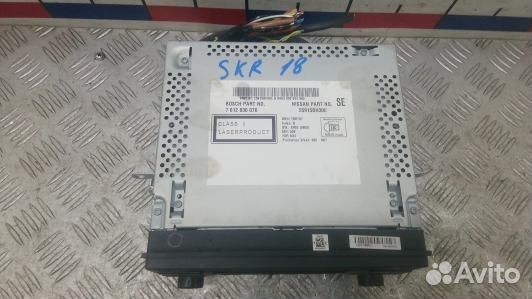 Магнитола nissan qashqai J10 +2 (SKR18I401)