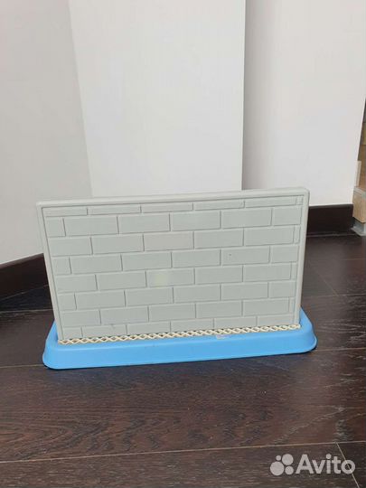 Туалет горшок для собак со стенкой новый