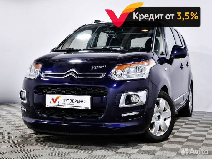 Citroen C3 Picasso 1.6 AMT, 2014, 107 180 км