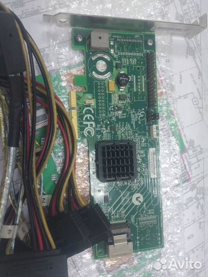 SAS/SATA raid контроллер LSI megaraid 8204ELP
