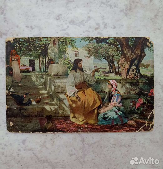 Антикварные открытки. Цезарь. Италия