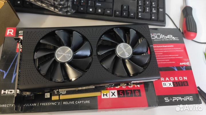 Видеокарта RX 570 8gb