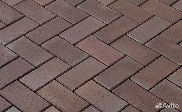 Тротуарная плитка Брусчатка 6 200x100x60 мм