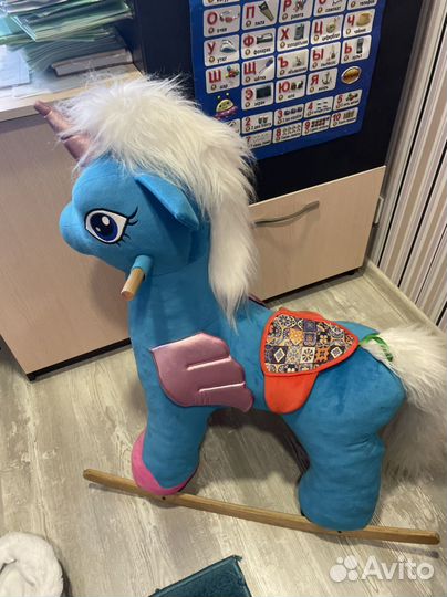 Детская качалка лошадь