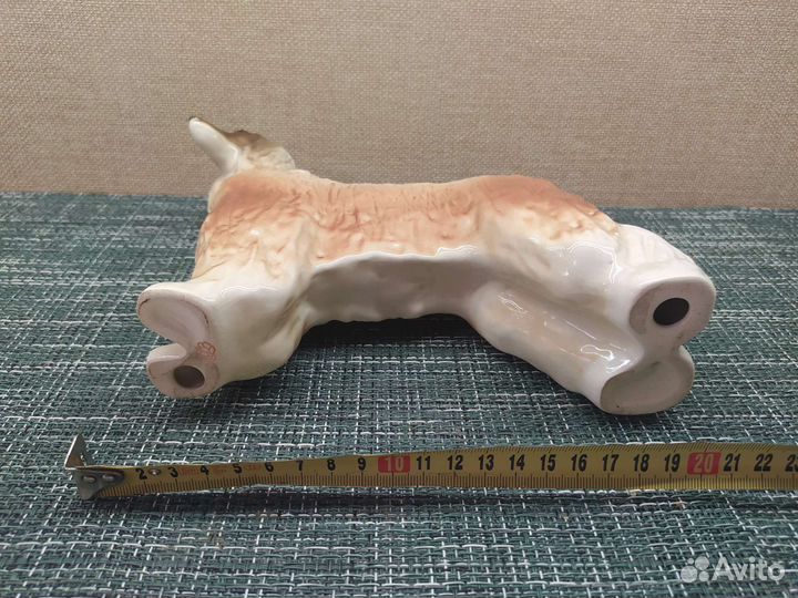 Статуэтка собака афганская борзая лфз СССР