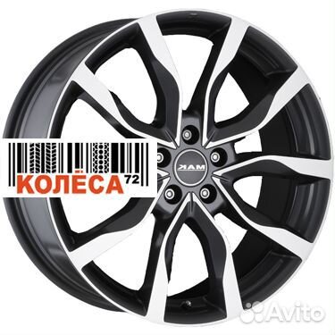 MAK Highlands 8x18 5x108 ET45 Dia63.4 Black Mirror