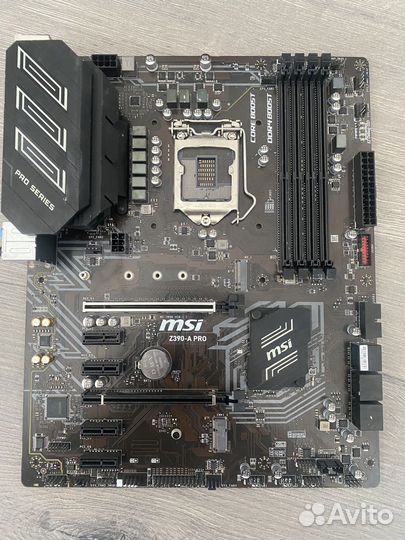 Материнская плата msi z390 - A PRO