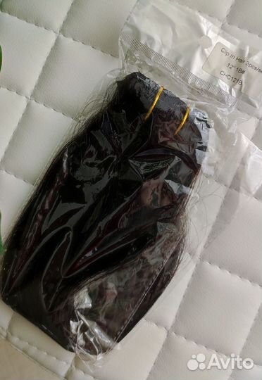 Волосы на заколках натуральные Новые