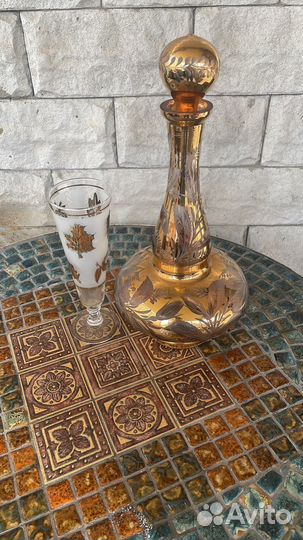 Графин и 6 бокалов