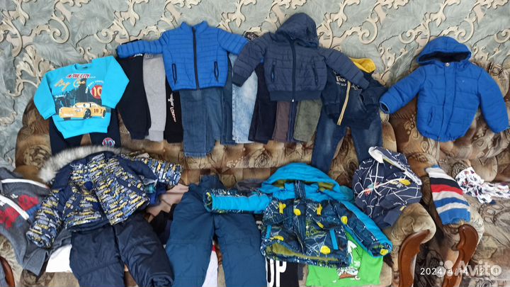 Детские вещи пакетом на мальчика 98 104