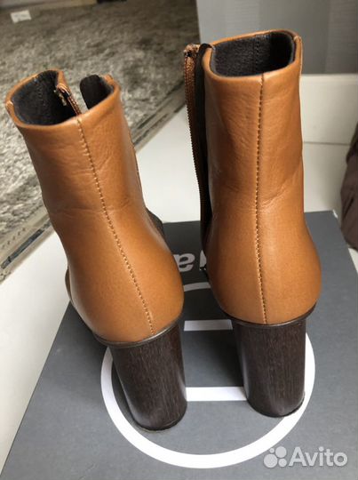 Ботинки осенние женские кожа