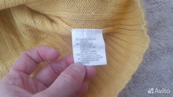 Пуловер шерсть кашемир Marie Lund 46 р на доставке