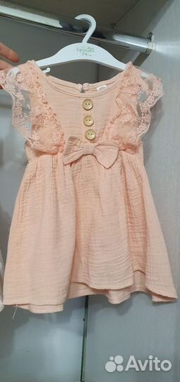 Платья на девочку 86см пакетом