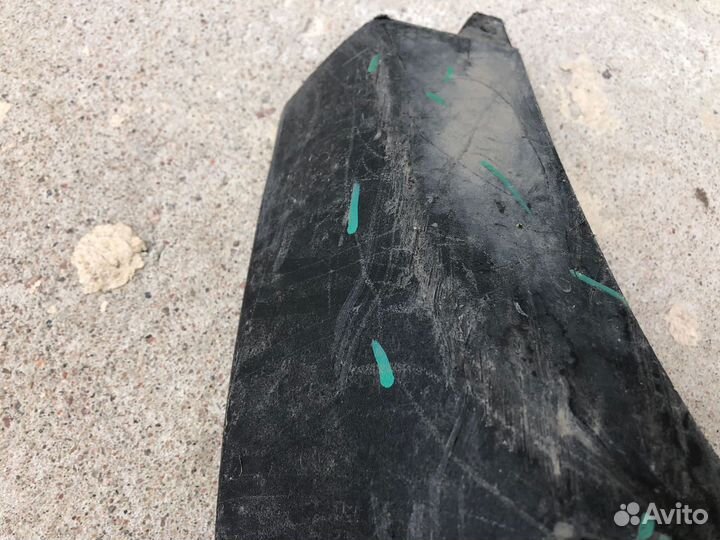 Спойлер заднего бампера Mercedes W213 AMG