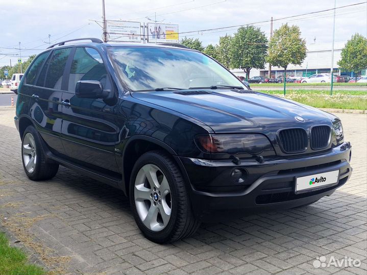 BMW X5 3.0 AT, 2002, 363 000 км