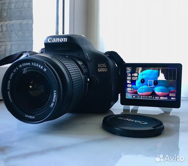 Фотоаппарат Canon eos 600d 18-55