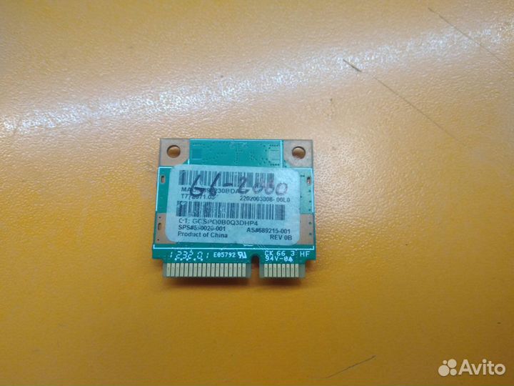 Wi-Fi модуль RT3290 HP G6-2000