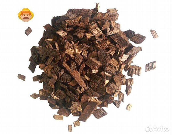Дубовые чипсы для настаивания сильный обжиг 100 гр