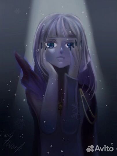 Нарисую аниме арт