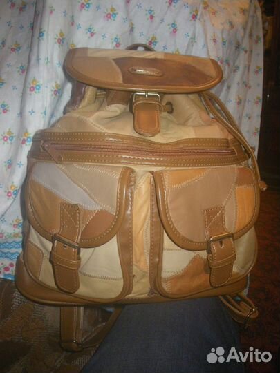 Новый рюкзак.натуральная мягкая кожа