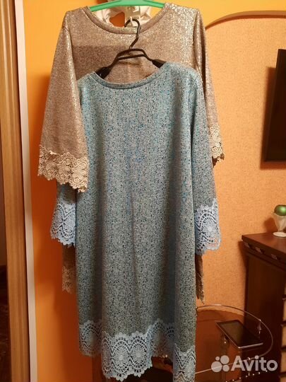 Платья большой размер новые 60-62