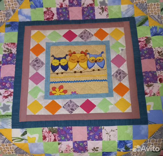 Лоскутное одеяло детское новое