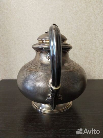 Чайник, серебро, Франция, вторая пол.19 века