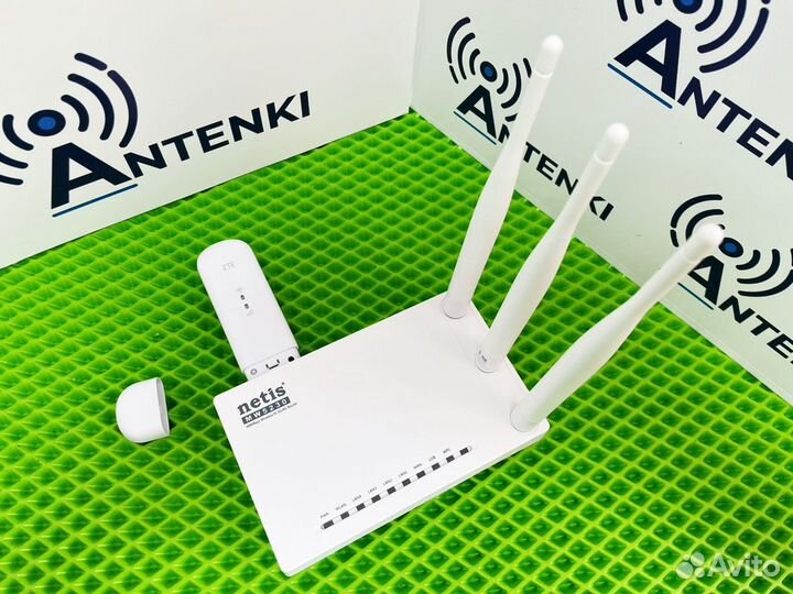 Комплект Роутер ZBT Wе1626 + Модем ZTE MF79U