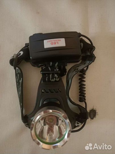 Налобный фонарь аккумуляторный