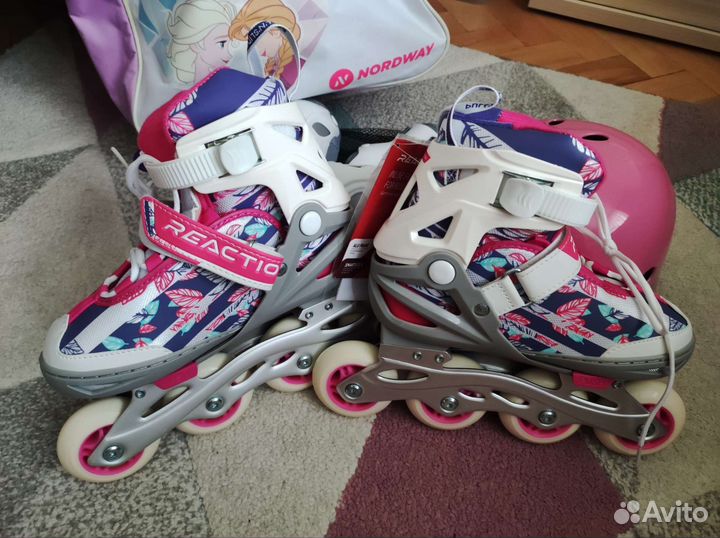 Роликовые коньки детские новые, раздвижные