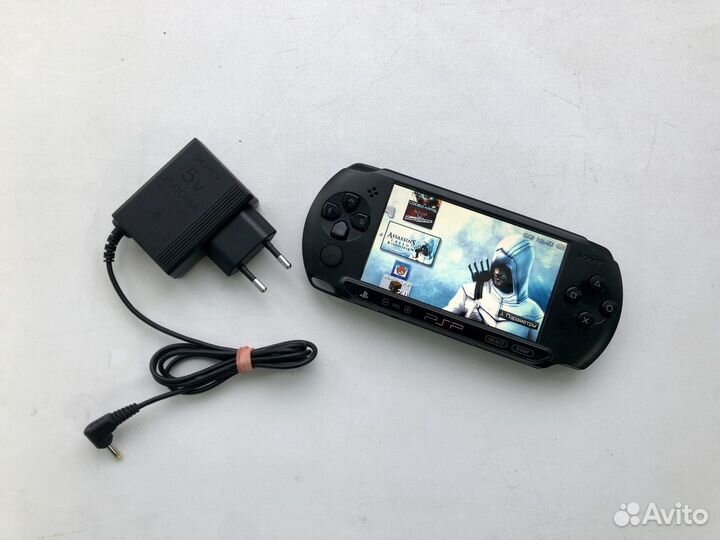 PSP 1008 Black(Прош./45игр/GTA/Minecraft/4 часа)