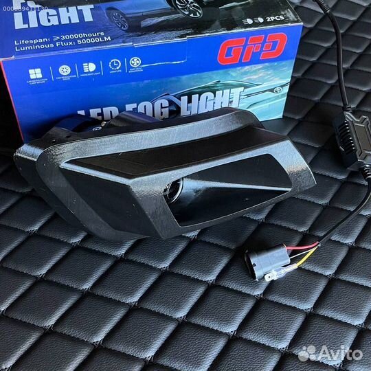 Лазерные туманки kia ceed 1 ED птф bi LED