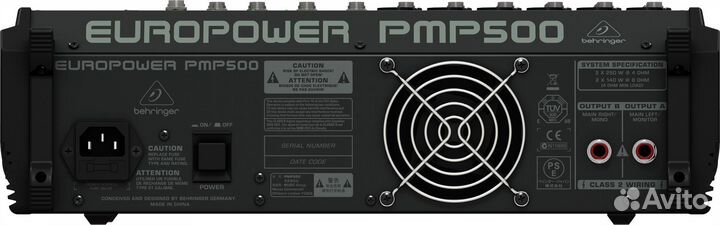 Микшерный пульт Behringer PMP500